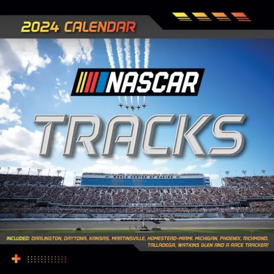 TF Publishing 2024 NASCAR Tracks Wall Calendar {1}