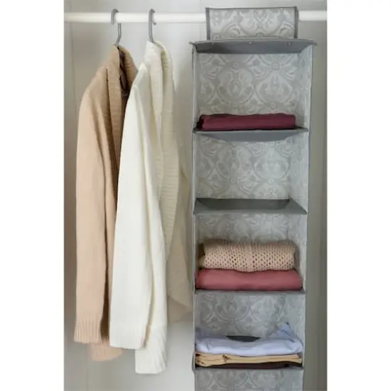 Laura Ashley Almeida 6-Shelf Closet Organizer {3}