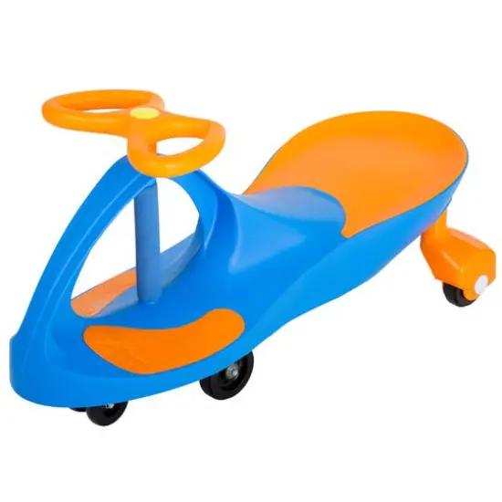 Toy Time Blue & Orange Wiggle Car {4}