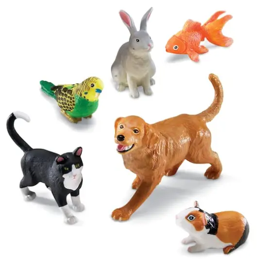 Learning Resources Jumbo Pets, 6ct. {1}