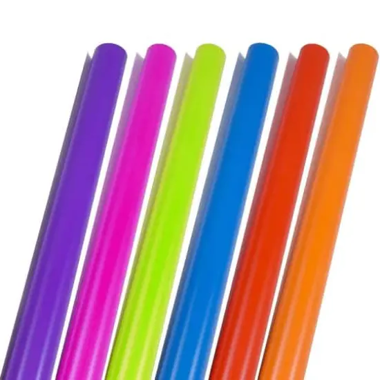JAM Paper Assorted Bright Colors Gift Wrap, 6ct. {1}