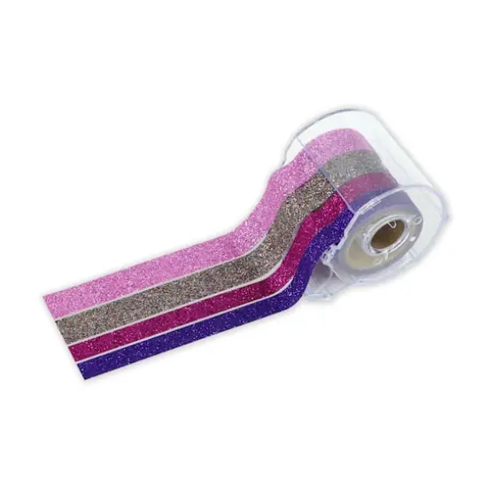 Pink Glitter Crafting Tape & Dispenser Set by Recollections&trade; {3}