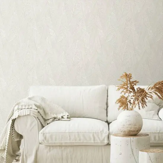 RoomMates Woven Reed Stitch Peel & Stick Wallpaper Taupe {4}