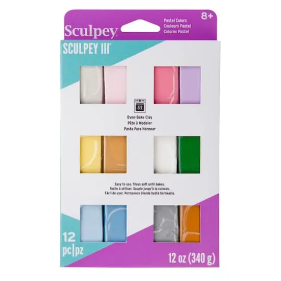 Sculpey III&reg; Pastel Multipack Oven Bake Clay {3}
