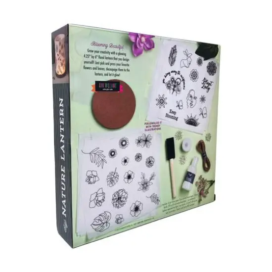 Craft Crush - DIY Nature Lantern {7}