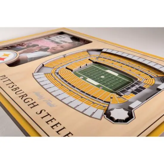NFL 3D StadiumViews Picture Frame Pittsburgh Steelers {5}