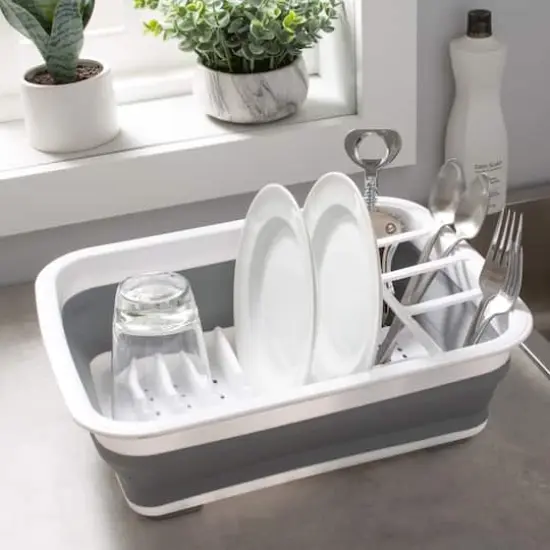 Kitchen Details Collapsible Dish Rack {5}