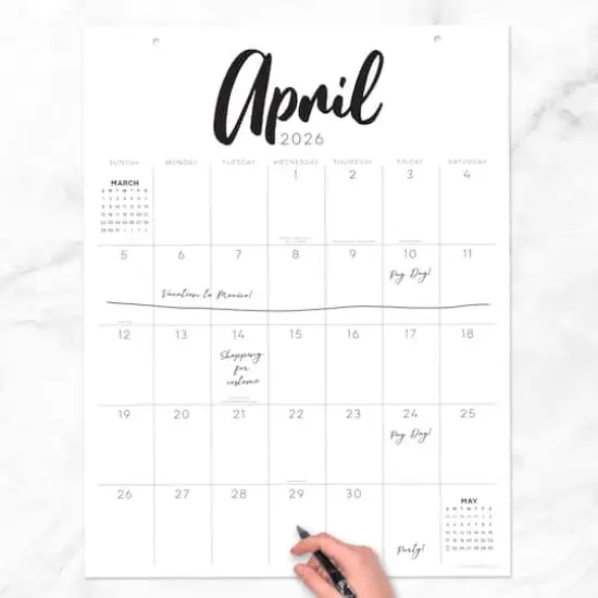 2026 Large Art Poster Wall Calendar {5}