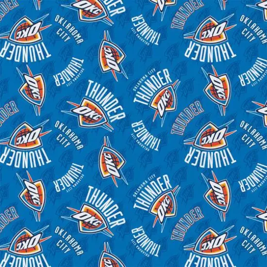 Camelot Fabrics NBA Oklahoma City Thunder Cotton Precut Fabric Bundle {1}