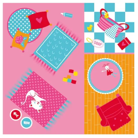 Fun2Give&reg; Pop-it-Up&reg; Dollhouse Tent with House Playmat {3}