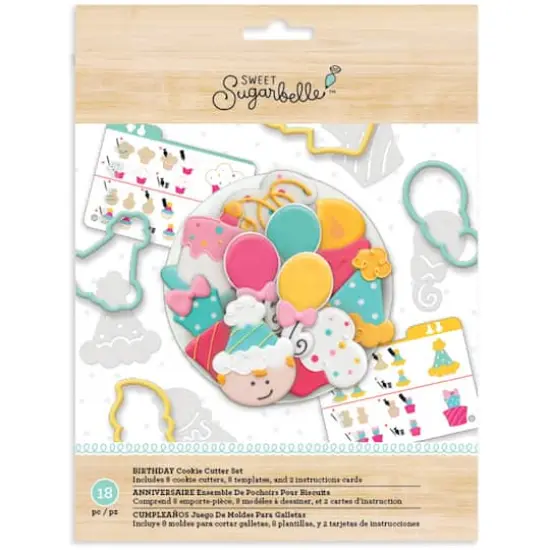 Sweet Sugarbelle&reg; Birthday Cookie Cutter Set {1}