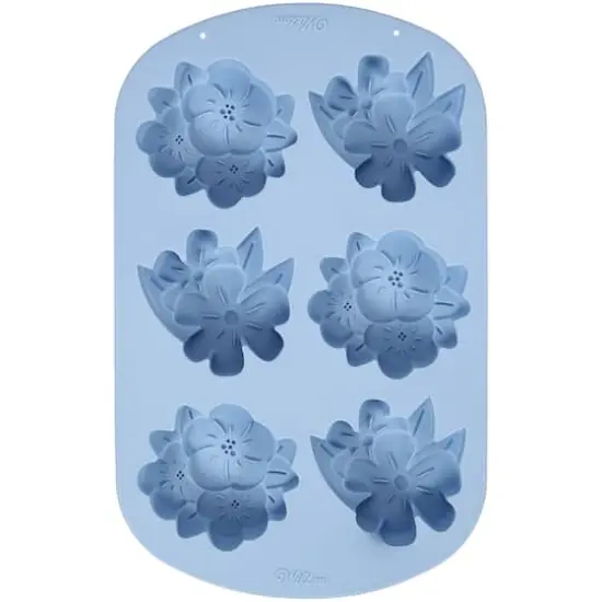 Wilton&reg; Floral Party Silicone Mold {4}