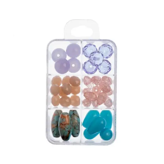 John Bead Masterpiece Collection Glass Bead Box Mix The Plum/Edouard Manet {3}