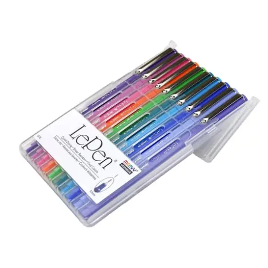 Marvy&reg; Uchida LePen&reg; Extra Fine 10 Color Bright Pen Set {5}