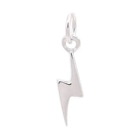Sterling Silver Bolt Icon Charm by Bead Landing&trade; {7}