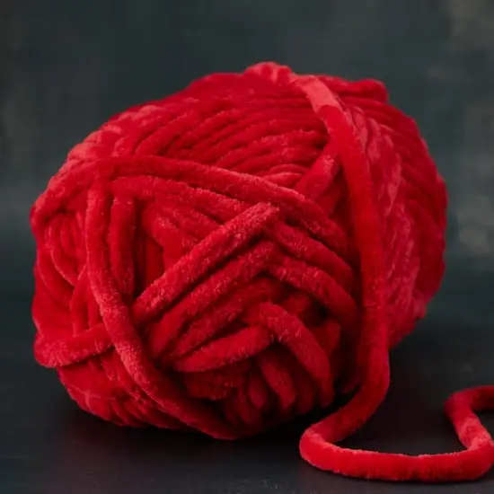 Sweet Snuggles&trade; Yarn by Loops & Threads&reg; Red {3}
