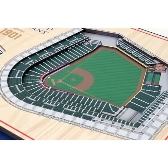 MLB Team 5-Layer StadiumView Wall Art Cleveland Indians {5}