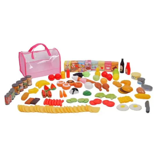 Gi-Go Play Food In Carry Bag, 120ct. {1}