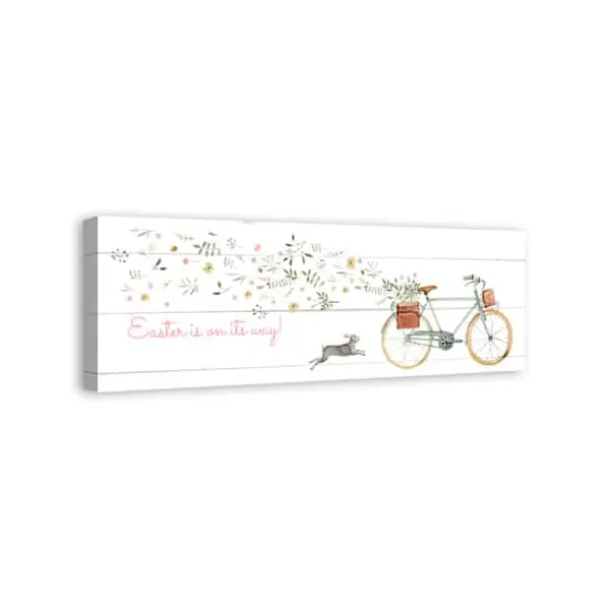Easter Bike Canvas Wall Art {3}