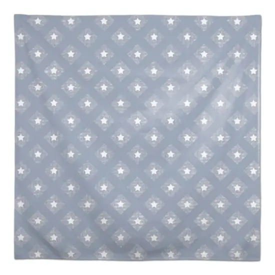 Designs Direct Star Check Pattern Tablecloth {1}