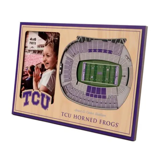 College Football 3D StadiumViews Picture Frame TCU Horned Frogs {1}