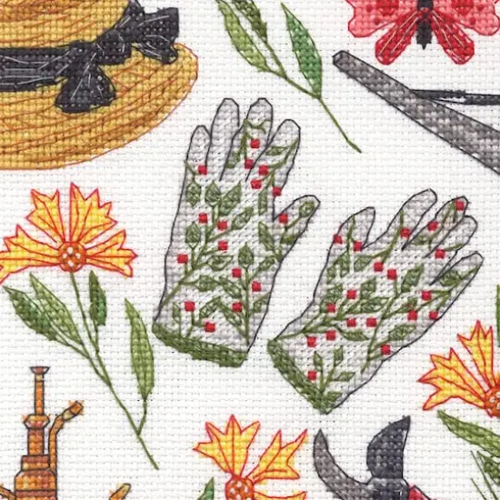 Dimensions&reg; Garden Time Counted Cross Stitch Kit {4}