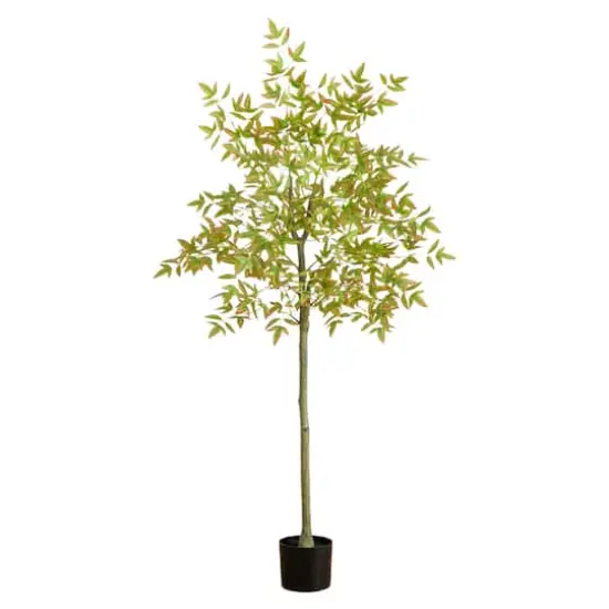 5ft. Autumn Nandina Artificial Fall Tree {1}