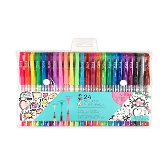Bright Stripes 24-Color Gel Pen Multi-Pack {1}