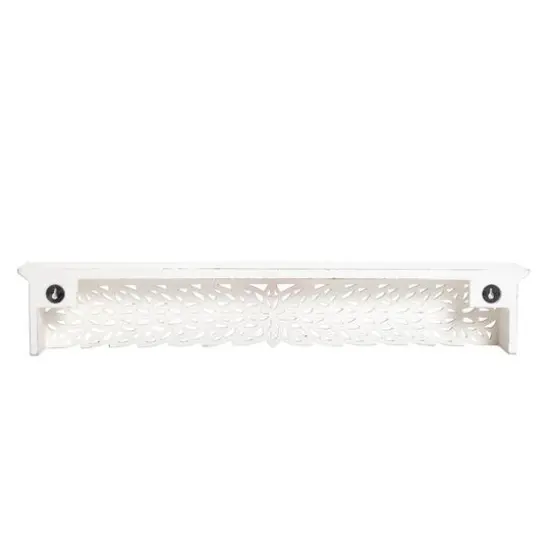 Habitat Gaudin 30" White Decorative Shelf {5}