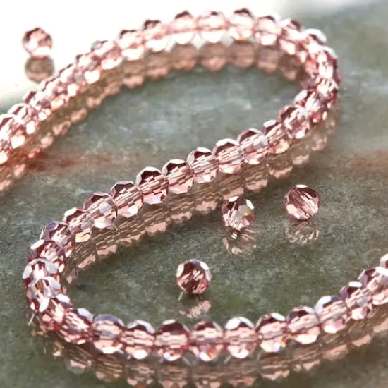 Amethyst Faceted Glass Round Beads, 3mm by Bead Landing&trade; {3}