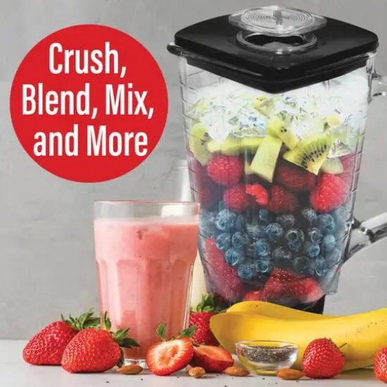 Brentwood 42oz. 6-Piece Oster P-OST722 Blender Glass Jar Replacement Set {7}