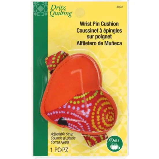 Dritz&reg; Adjustable Heart Wrist Pin Cushion, 3ct. {9}