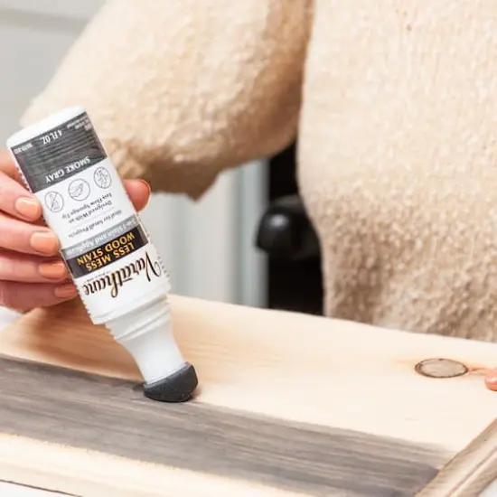 Varathane&reg; 2-in-1 Applicator & Wood Stain, 4oz. Smoke Gray {5}