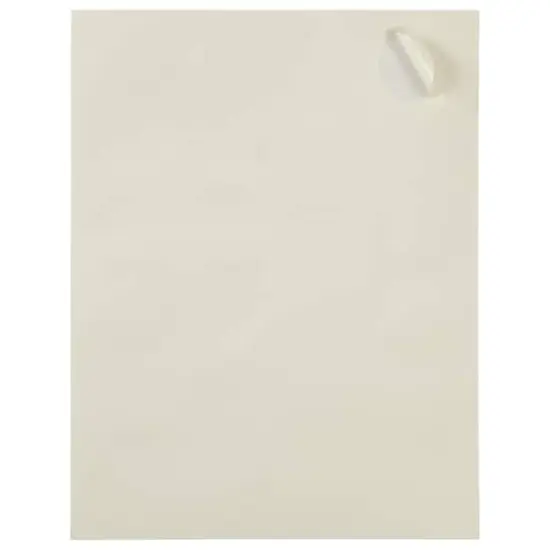 JAM Paper Circle Label Stickers Ivory {5}