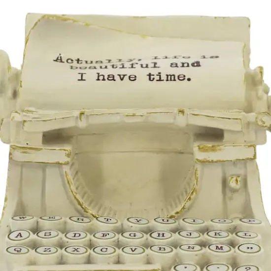 6.5" Decorative Typewriter Accent by Ashland&reg; Ivory {4}