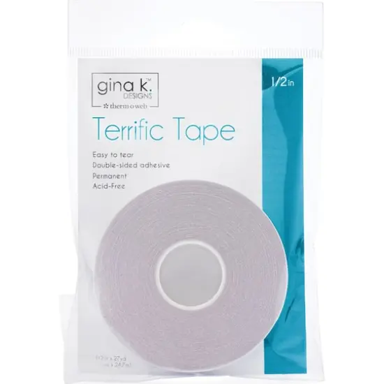 Therm O Web Gina K Designs Clear Terrific Tape, 27yd. {1}