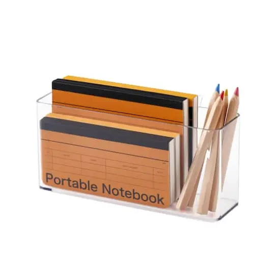 Medium Clear Pegboard Storage Bin by Simply Tidy&trade; {3}