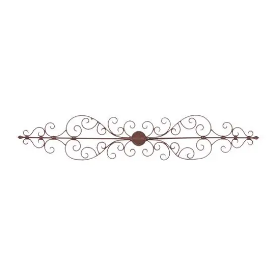 44" Brown Metal Rustic Wall D&eacute;cor {6}