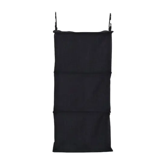 Household Essentials 3 Shelf Hanging Closet Organizer Black {8}