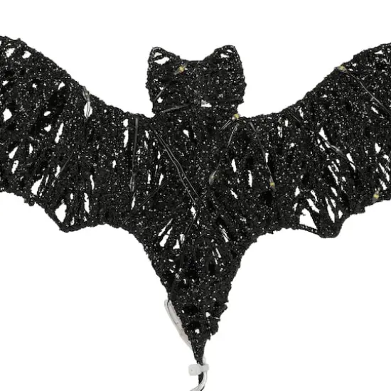 9" Black Bat Lighted Tree Topper by Ashland&reg; {4}