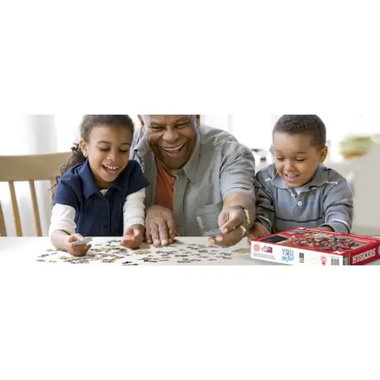 College Football Purebred Fans A Real Nailbiter 500 Piece Puzzle Nebraska Cornhuskers {4}