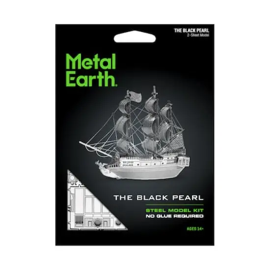 Metal Earth&reg; Black Pearl 3D Metal Model Kit {3}