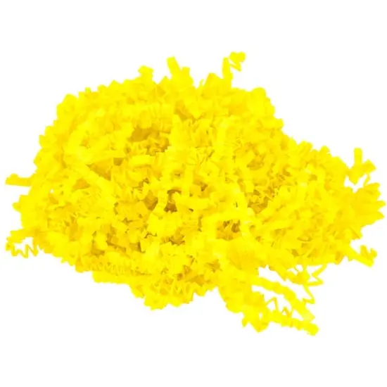 JAM Paper Crinkle Cut Shred Tissue Paper, 2oz. Yellow {1}