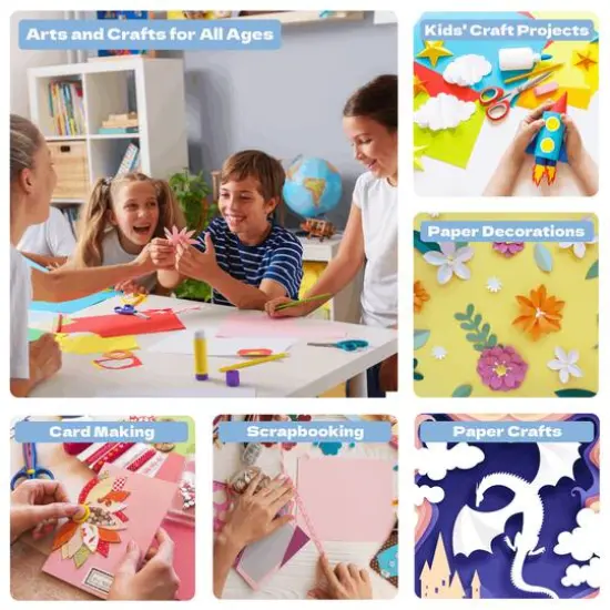 ArtSkills® 8.5" x 11" Classic Color Cardstock Paper, 50 Sheets {8}