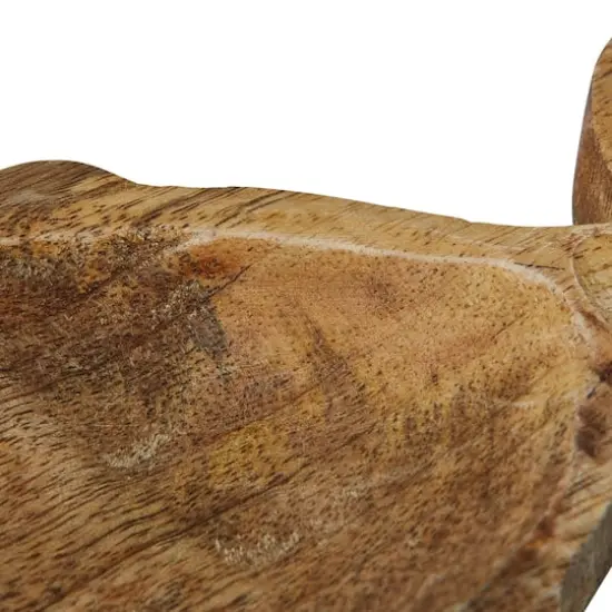 Hello Honey® 8" Coastal Carved Fish-Shaped Wood Serving Tray {6}