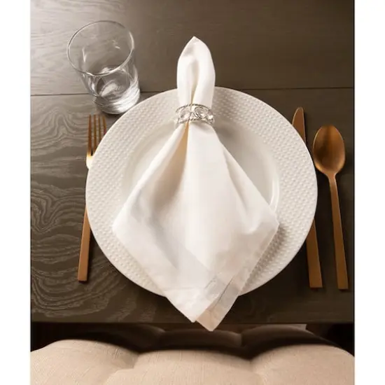DII&reg; Silver Sparkle Stripe Napkins, 6ct. {6}