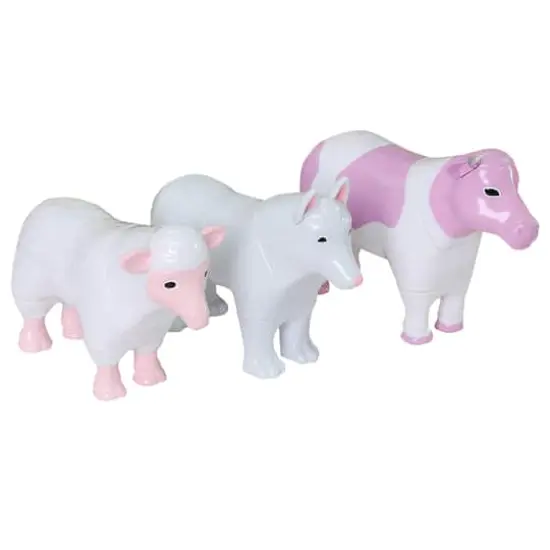 Popular Playthings&reg; Magnetic Mix or Match&reg; Pastel Farm Animals Play Set {3}