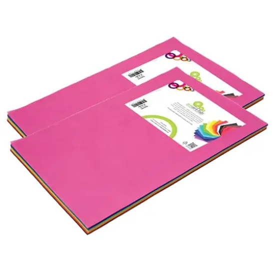 Smart-Fab&reg; 12" x 18" Mixed Color Art & Decoration Fabric Sheets, 2 Packs of 45 {1}
