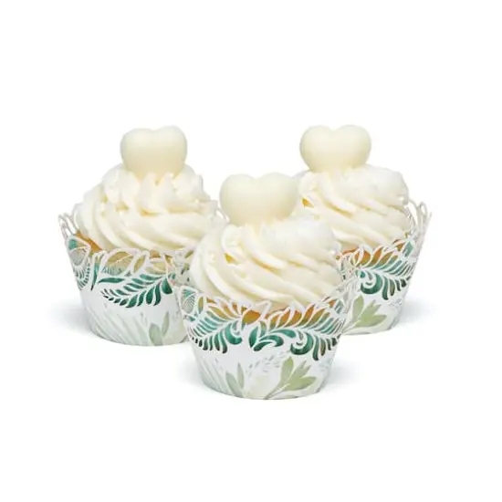 Hortense B. Hewitt Co. Greenery Cupcake Wrap  {1}