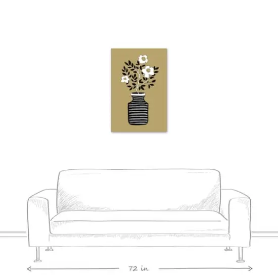 Designs Direct Boho Plant Canvas Wall Art {6}
